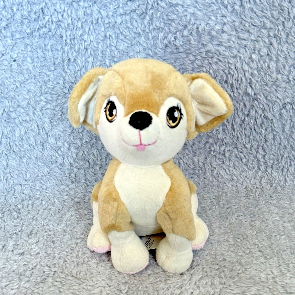 Mattel Lacey Chihuahua Plush 10" Puppy Dog Barbie Tan Brown Stuffed Animal Toy